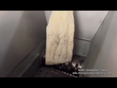 Plastik, film, kumaş, atık geri dönüşümü için 600 model tek şaftlı parçalayıcı makine