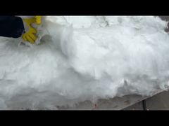 1200F model 4 hareketli bıçak, seramik elyaf kesme ve kırma için 20mm elek