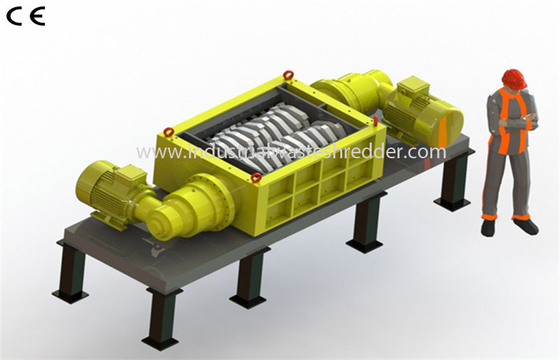İyi bir fiyat. İki Motor Hurda Metal Parçalayıcı, Katı Malzemeler İçin Farklı Boyutlarda çevrimiçi