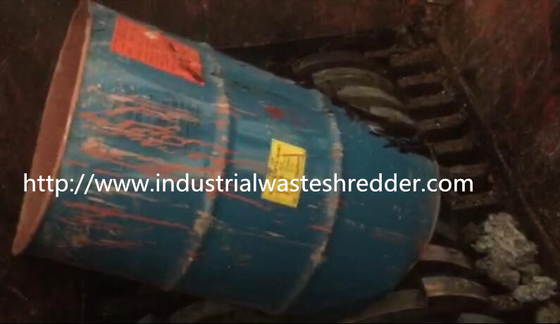 İyi bir fiyat. Özel Renkli Plastik Tamburlu Parçalayıcı Makine Hızı 15 - 24 rpm Geri Dönüşüm İçin çevrimiçi