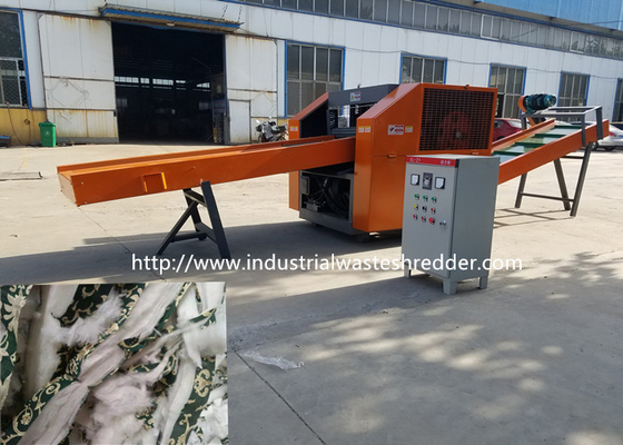 İyi bir fiyat. Atık Yorgan Yatağı Kesme Makinesi Pamuk İpek Shredder Kırıcı Uzun Ömür çevrimiçi