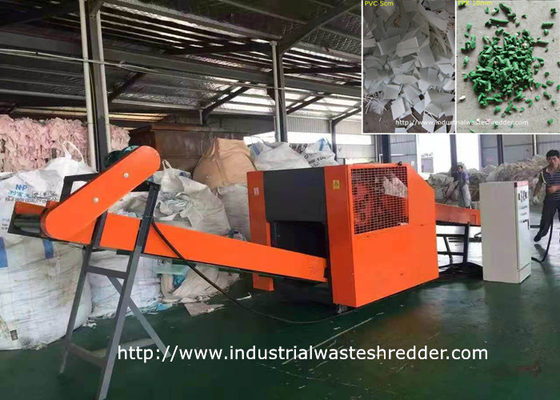 İyi bir fiyat. Bileme Cihazı ile TPR Malzemeler PVC Kumaş Parçalayıcı Rag Kesme Makinesi çevrimiçi