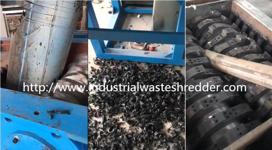 İyi bir fiyat. Hurda Plastik HDPE Çift Milli Shredder Anti - Atık Borusu İçin Aşındırıcı çevrimiçi