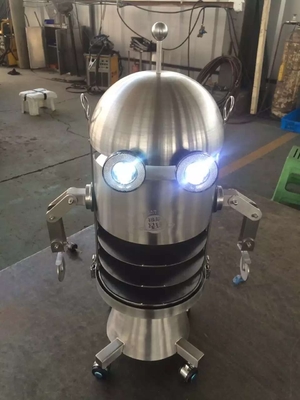 İyi bir fiyat. 304 Özel Paslanmaz Çelik Pizza Planet Robot, mutfaktan misafir masasına pizza taşımak için özel yapılmıştır. çevrimiçi