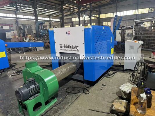 İyi bir fiyat. Mattress Edge Shredder Machine Sponge Fabric Waste Crusher High Efficiency Blower Discharge çevrimiçi