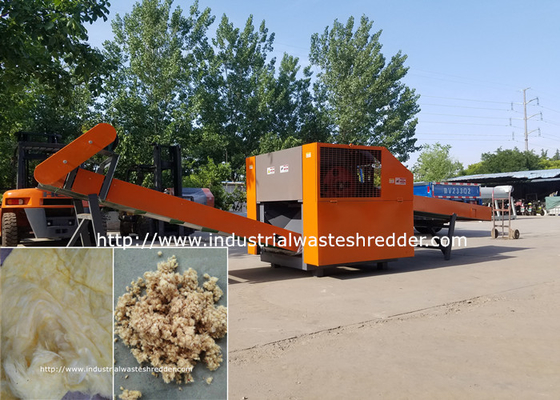 İyi bir fiyat. Taş Yünü Köpük Kesme Makinesi Cam Yünü Köpük Sünger EVA / EPS / EVE / XPS Shredder çevrimiçi