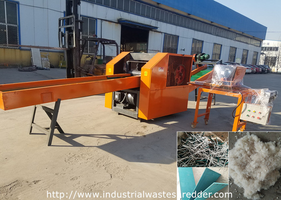 İyi bir fiyat. Mineral Yün Endüstriyel Atık Parçalayıcı Kaya / Cam Yünü Keçe Kesme Kırıcı çevrimiçi