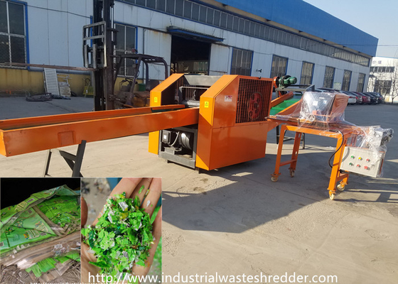 İyi bir fiyat. Etiket Kağıdı Bopp Plastik Atık Parçalayıcı 10mm Özel Kapasite Deşarj Boyutu çevrimiçi