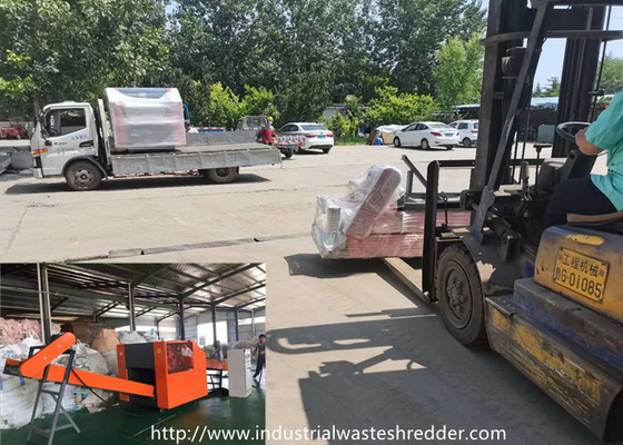 İyi bir fiyat. Döner Bıçaklar 66KW Plastik Atık Parçalama Makinesi çevrimiçi