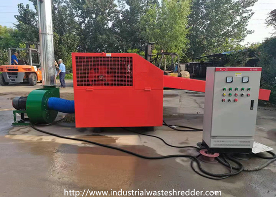 İyi bir fiyat. 7.5hp Rafya Çanta Alaşımlı Alet Çelik Bıçak Endüstriyel Atık Parçalayıcı çevrimiçi