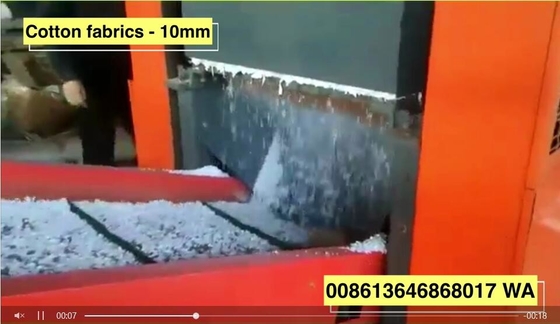 İyi bir fiyat. 1600F Pamuklu kumaş kırma Örme kumaş parçalayıcı 10mm uç ölçü saatlik parçalama kapasitesi 400kg çevrimiçi